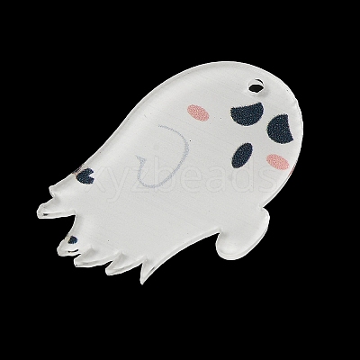 Halloween Printing Acrylic Pendants FIND-K017-05C-1