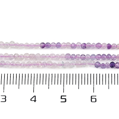 Natural Fluorite Beads Strands G-F789-01-2mm-1