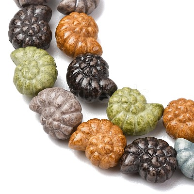 Vintage Handmade Porcelain Beads Strands PR-CBAA37B-05A-01-1