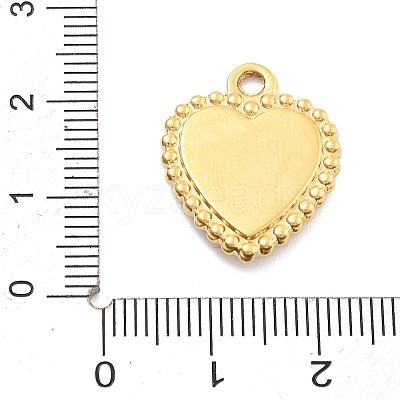 304 Stainless Steel Rhinestone Pendants STAS-R155-035B-G-1