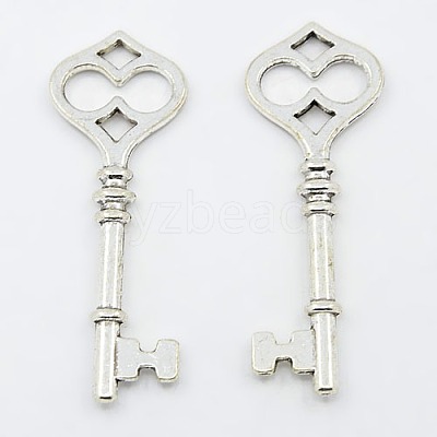 Tibetan Style Alloy Big Pendants TIBEP-14692-AS-FF-1