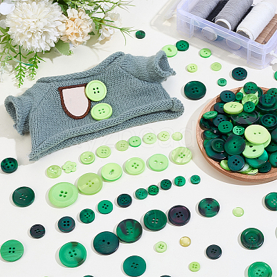Resin Buttons DIY-SP0007-79-1