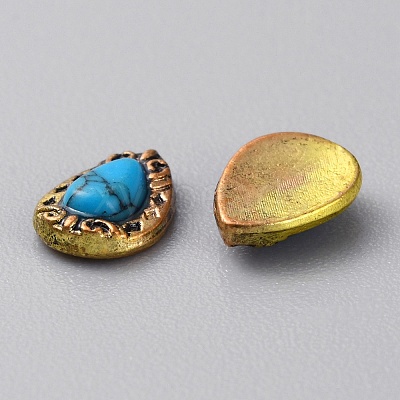 Zinc Alloy Cabochons MRMJ-WH0320-05D-01-1