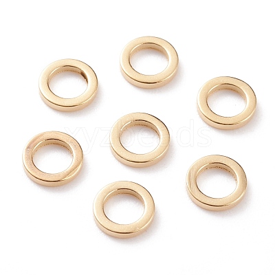 Brass Linking Rings KK-Y003-03A-G-1