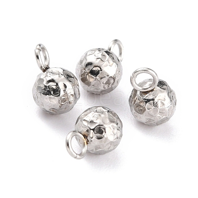 Tarnish Resistant 304 Stainless Steel Charms STAS-O147-03A-P-1