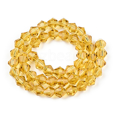 Imitation Austrian Crystal 5301 Bicone Beads GLAA-S026-6mm-17-1