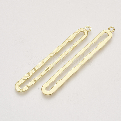 Alloy Open Back Bezel Big Pendants X-PALLOY-S121-196-1