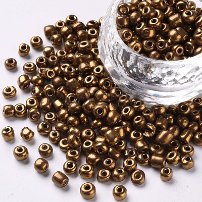 6/0 Glass Seed Beads SEED-US0003-4mm-601-1