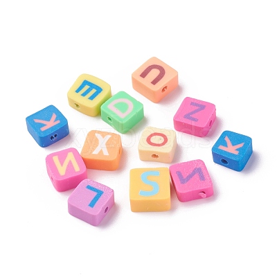 Handmade Polymer Clay Beads CLAY-I010-06-1