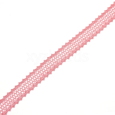 Polyester Rolls Lace Trim OCOR-WH0063-64A-1