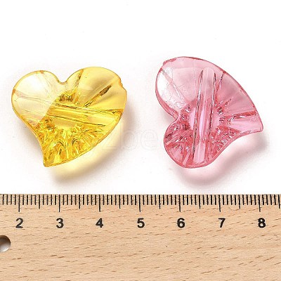 Transparent Acrylic Beads X-OACR-Z016-20-1
