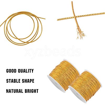 Jewelry Braided Thread Metallic Cords MCOR-PH0001-01A-1