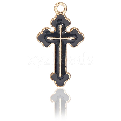 60Pcs Alloy Enamel Pendants ENAM-SC0006-68-1