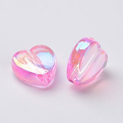 Eco-Friendly Transparent Acrylic Beads X-PL539-810-1
