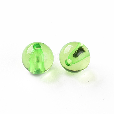 Transparent Acrylic Beads MACR-S370-A10mm-734-1