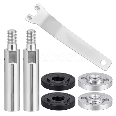 2 Sets Stainless Steel Angle Grinder Extension Rod TOOL-GA0002-09-1