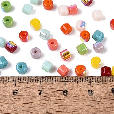 FGB Opaque Colours Glass Seed Beads SEED-Q040-07A-A12-1