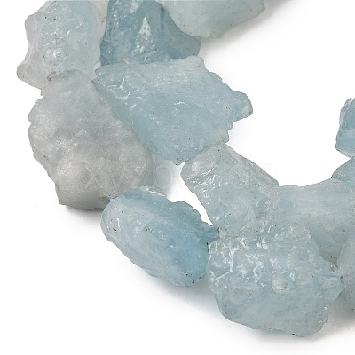 Raw Rough Natural Aquamarine Beads Strands GG-CBAC4AD-A01-01-1