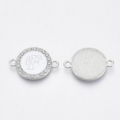 Alloy Enamel Links Connectors ENAM-TAC0003-01S-04F-1