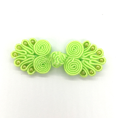 Handmade Chinese Frogs Knots Buttons Sets BUTT-WH0014-29O-1