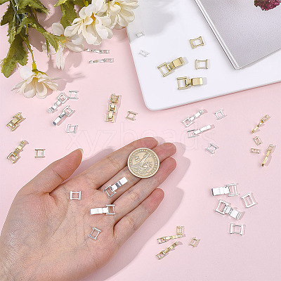 24Pcs 12 Styles Eco-Friendly Brass Watch Band Clasps KK-DR0001-65-1
