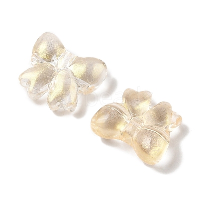 Transparent Spray Paint Glass Beads GLAA-Z011-02-1