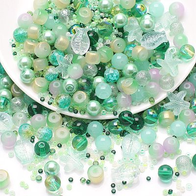 Glass Beads GLAA-E040-01A-1