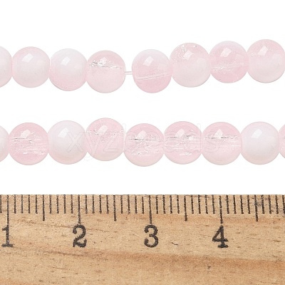 Crackle Glass Beads Strands GLAA-U001-6mm-12-1