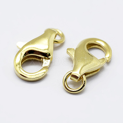 925 Sterling Silver Lobster Claw Clasps STER-K167-074B-G-1
