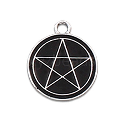 Alloy Enamel Pendants ENAM-CJC0017-02P-11-1