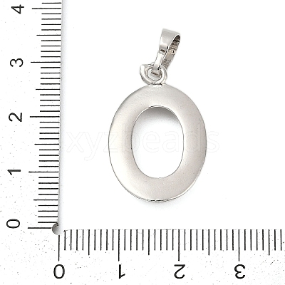 Brass Pendant Cabochon Settings KK-S521-11P-1