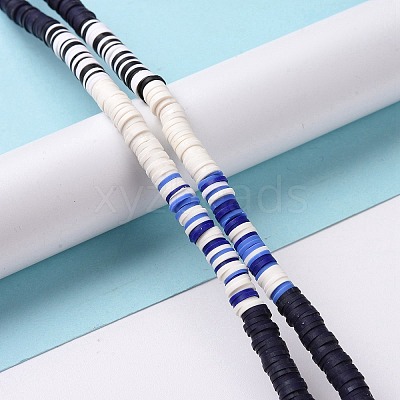 Handmade Polymer Clay Bead Strands CLAY-C003-01E-1