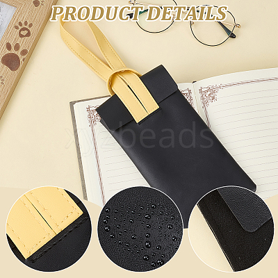 PVC Imitation Leather Eyeglass Cases ABAG-CN0001-66A-1