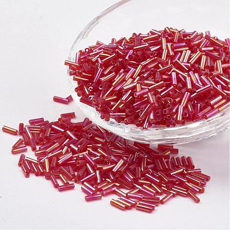 Glass Bugle Beads SEED-E001-5mm-165-1