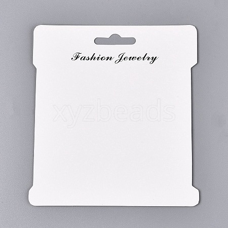 Cardboard Paper Jewelry Display Cards for Hair Ties Storage CDIS-N004-07-1