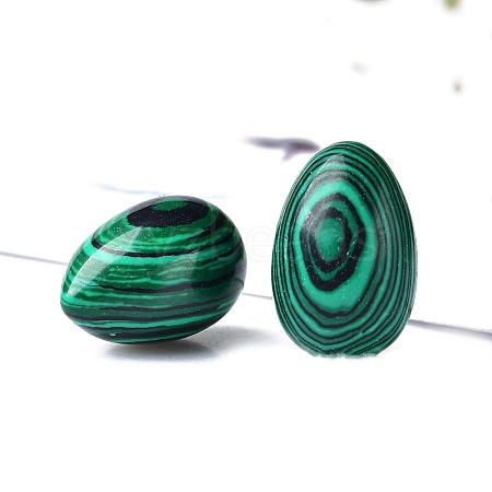 Natural Malachite Egg Display Decorations PW-WG821F2-10-1