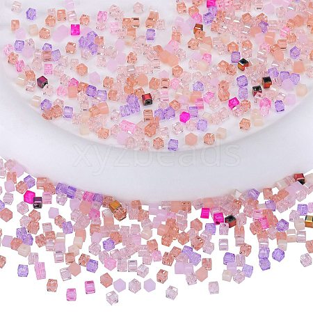 2 Bags Imitation Artificial Crystal Glass Beads GLAA-SZ0001-95A-09-1