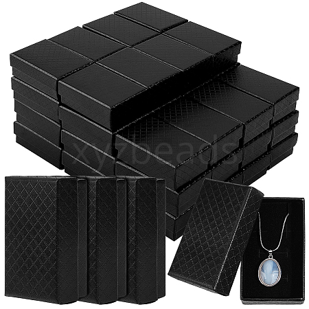 48Pcs Cardboard Jewelry Boxes CBOX-BC0001-55-1