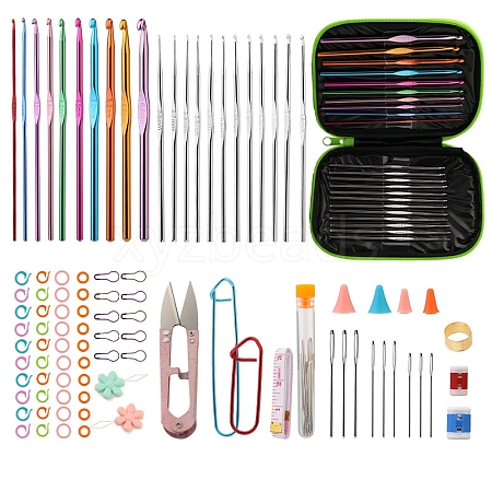 Aluminum Crochet Hooks Kit PW-WG932DC-04-1