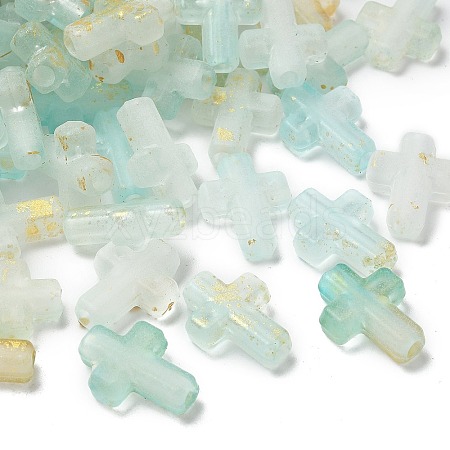 Gradient Color Transparent Acrylic Beads X1-OACR-M023-03J-1