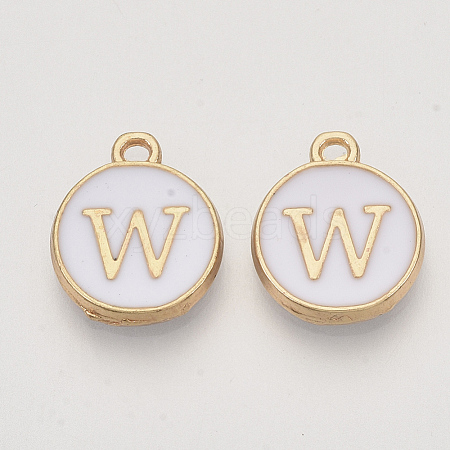 Golden Plated Alloy Charms ENAM-S118-01W-1