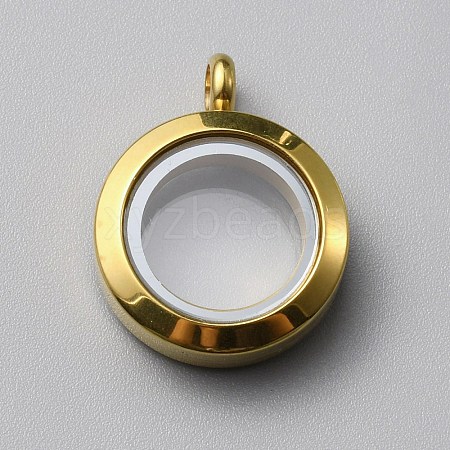 304 Stainless Steel Locket Pendants LS-FIND-WH0032-58A-G-1