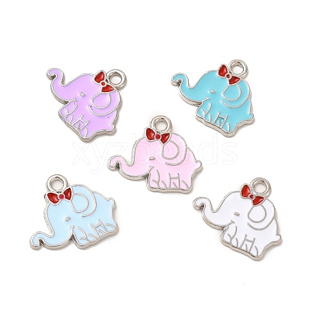 Alloy Enamel Pendants ENAM-M053-03P-1