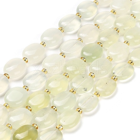 Natural New Jade Beads Strands G-H005-A07-02-1