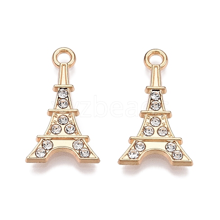 Rack Plating Alloy Pendants FIND-N005-26G-01-1