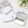 4Pcs Iron Jewelry Storage Boxes with Hinged Lid CON-SP0001-20D-7