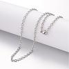 Non-Tarnish 304 Stainless Steel Necklace MAK-K004-10P-1