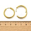 304 Stainless Steel Hoop Earrings for Women EJEW-M068-15C-G-5