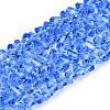 Transparent Glass Beads Strands X-GLAA-N018-4mm-11-1