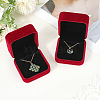 Square Velvet Jewelry Boxes for Pendant CON-WH20013-03A-4